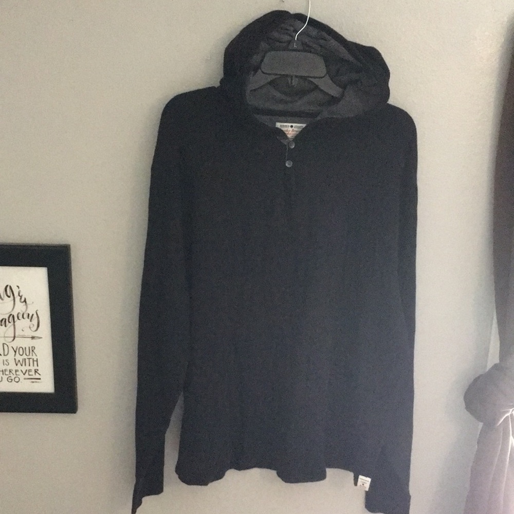 Lucky Brand Vintage Lightweight Hoodie Mens XXL